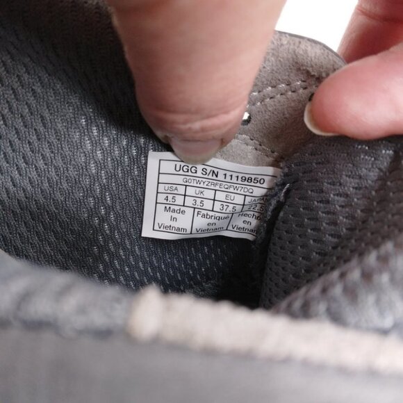 Ugg CA805 Sneakers Gray Men Size 4.5 New without box - Picture 11 of 16